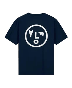 Heren T-shirt blauw
