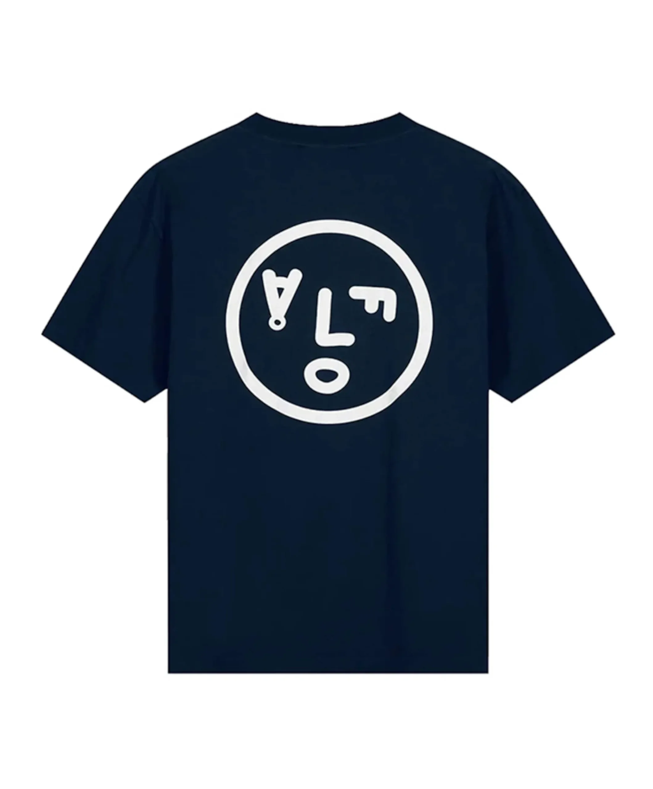 Heren T-shirt blauw