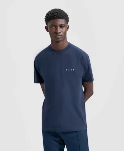 Heren T-shirt blauw