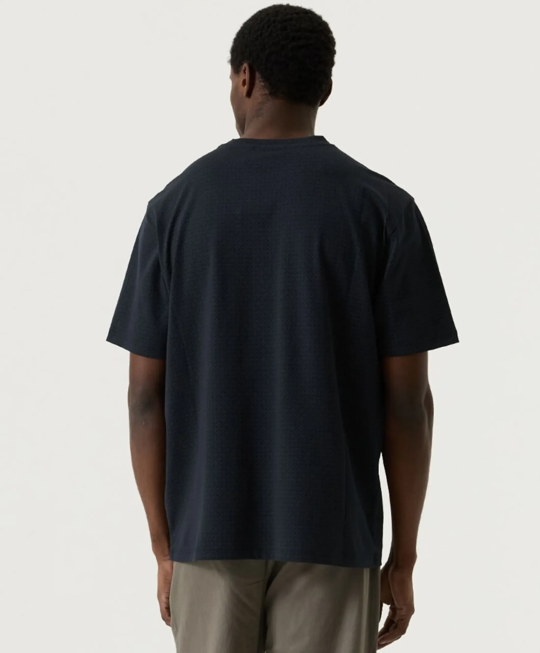 Heren T-shirt blauw