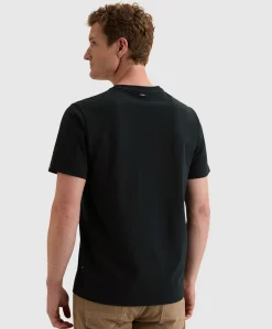 Heren T-shirt blauw
