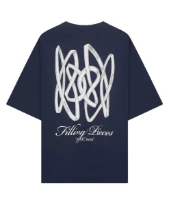 Heren T-shirt blauw