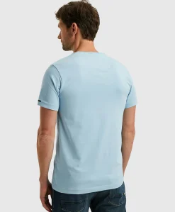 Heren T-shirt blauw