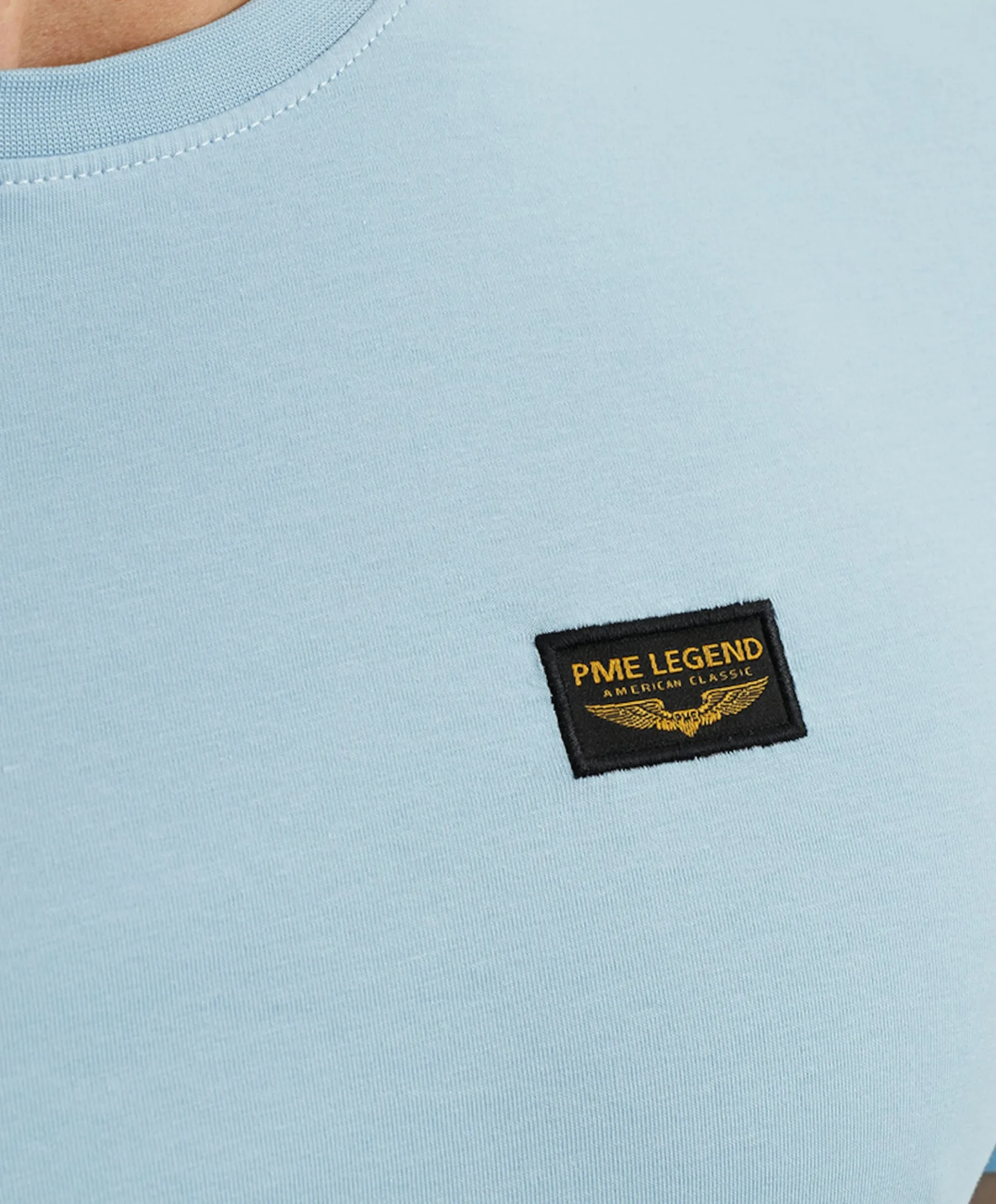 Heren T-shirt blauw