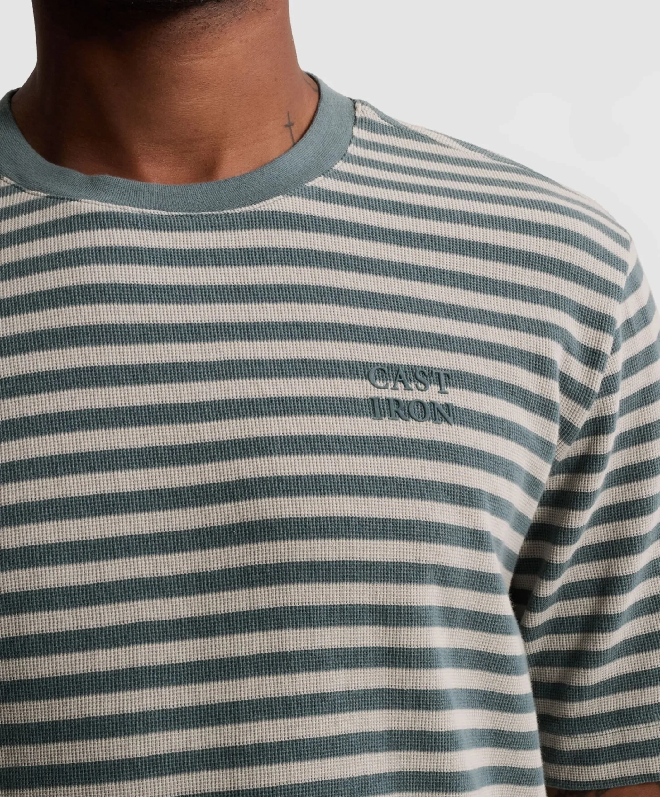 Heren T-shirt blauw