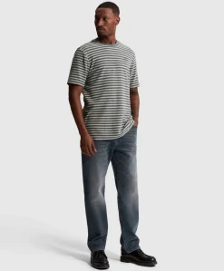 Heren T-shirt blauw