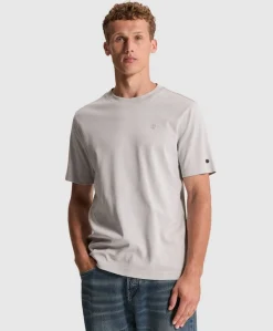Heren T-shirt blauw