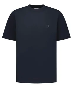 Heren T-shirt blauw
