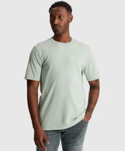 Heren T-shirt blauw