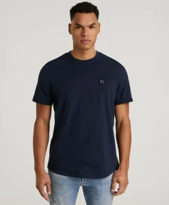 Heren T-shirt blauw