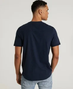 Heren T-shirt blauw