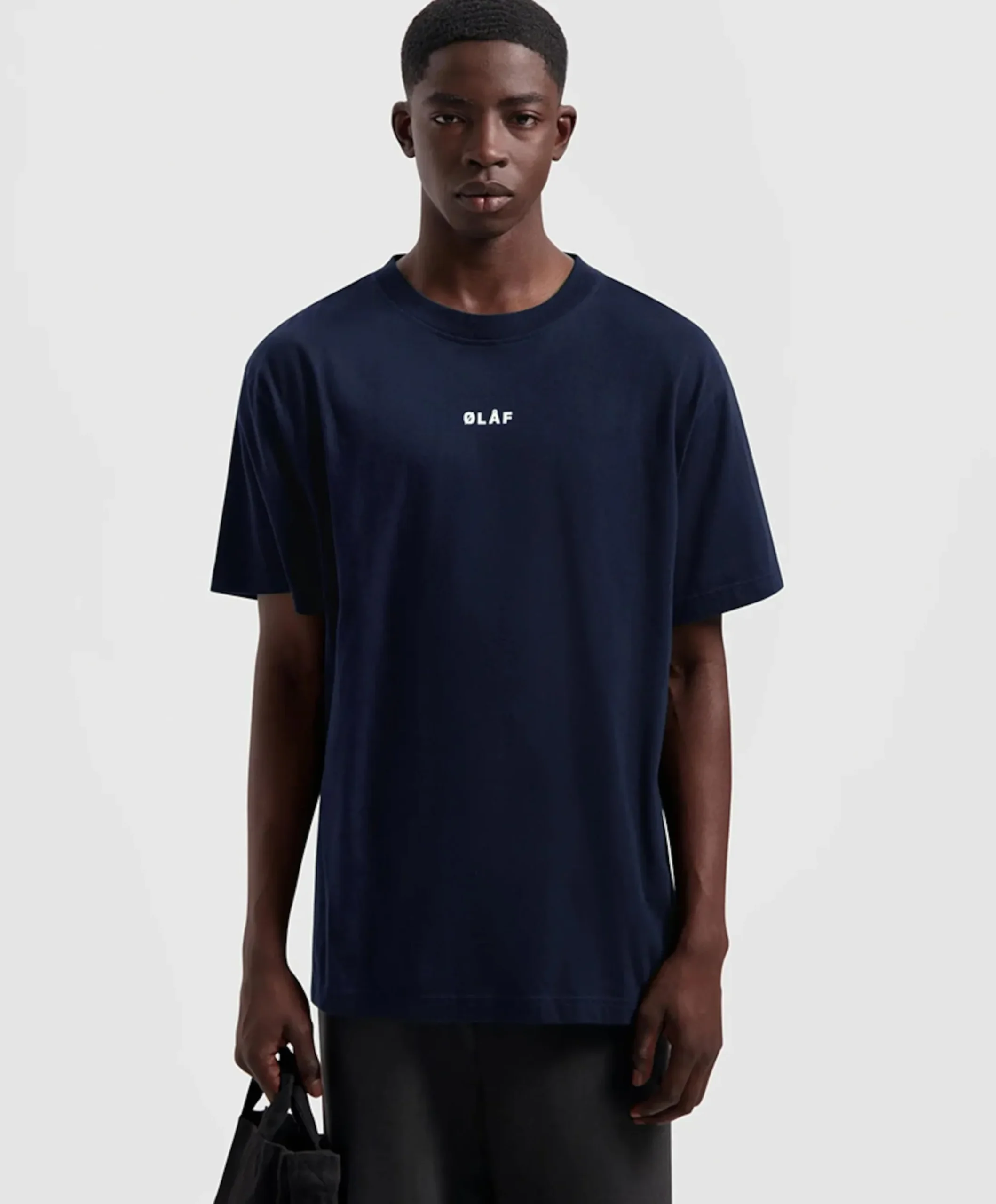 Heren T-shirt blauw