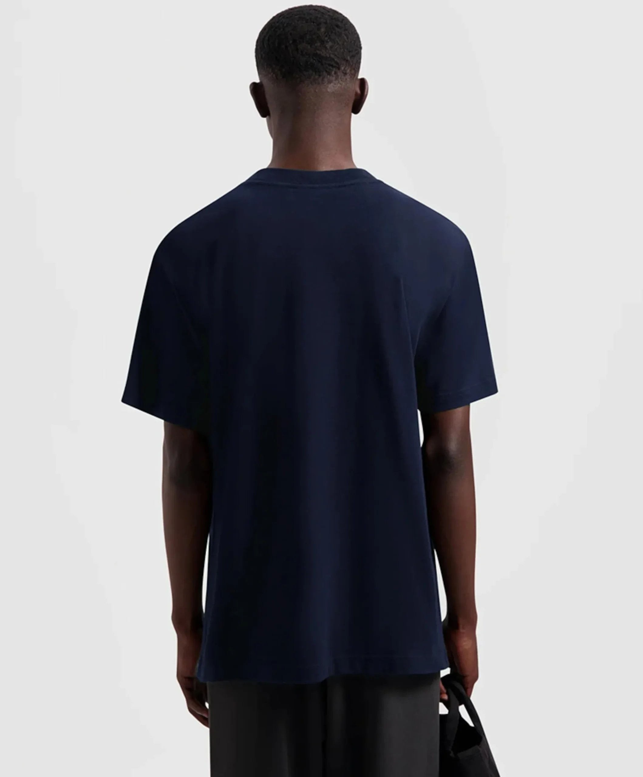 Heren T-shirt blauw