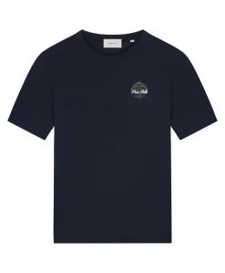 Heren T-shirt blauw