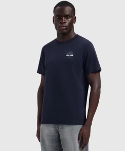 Heren T-shirt blauw
