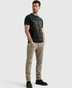 Heren T-shirt blauw