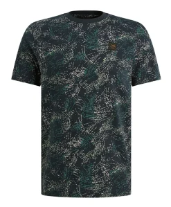 Heren T-shirt blauw