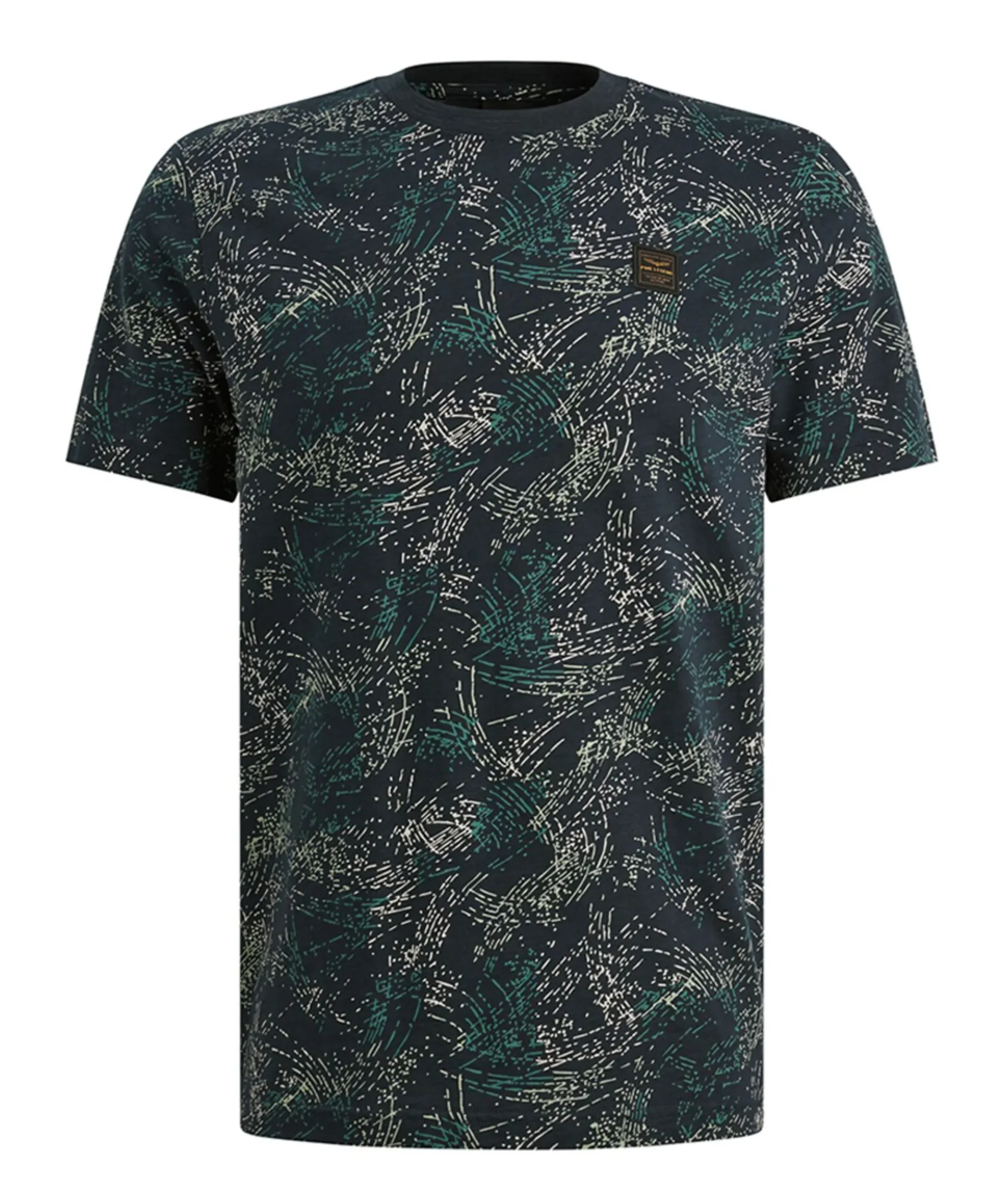 Heren T-shirt blauw