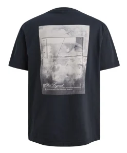 Heren T-shirt blauw