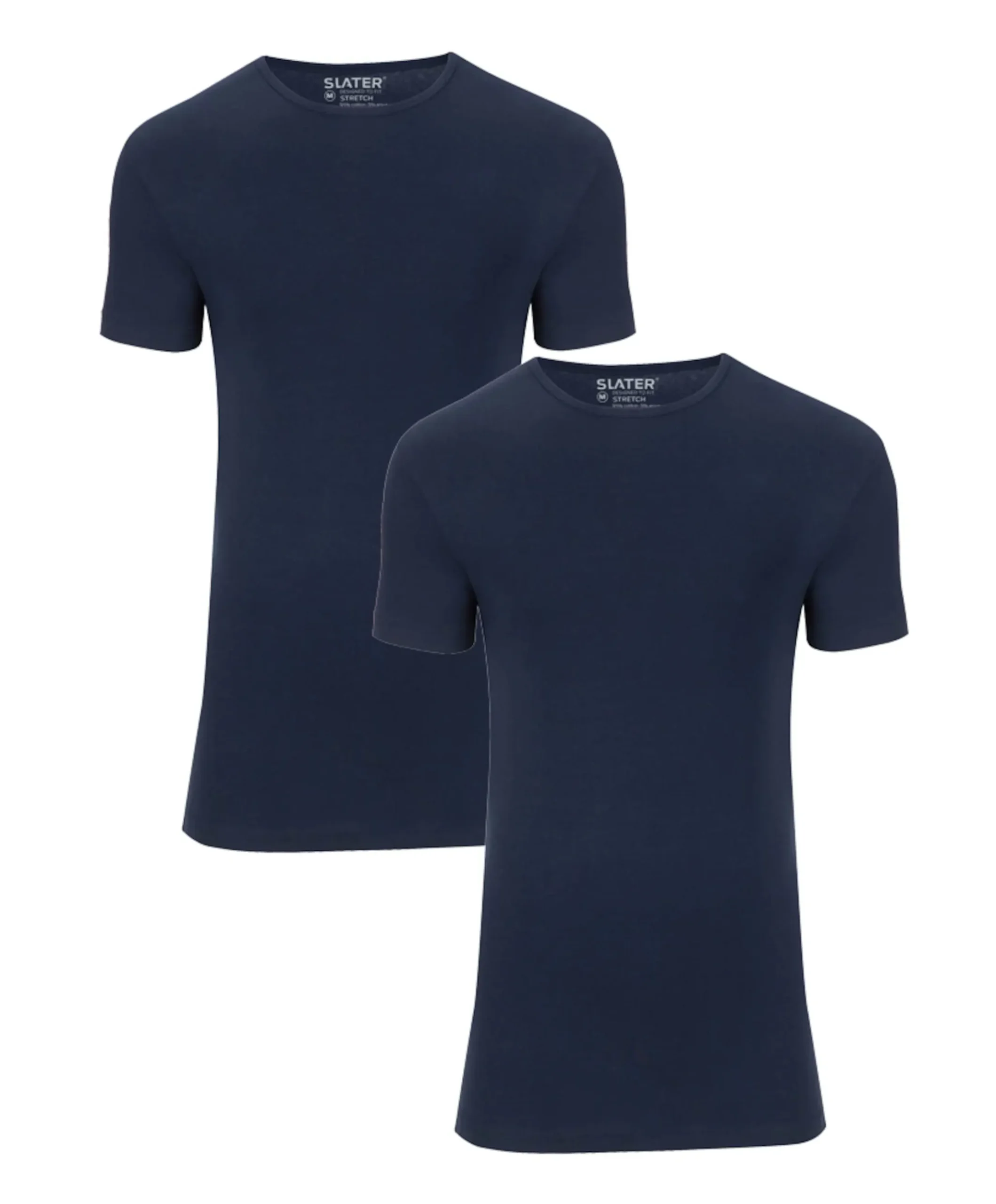 Heren T-shirt blauw