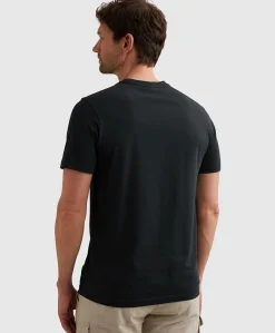 Heren T-shirt blauw