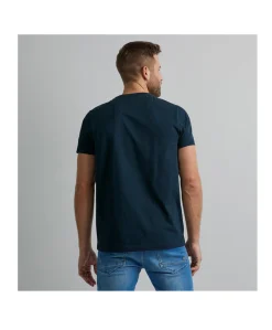Heren T-shirt blauw