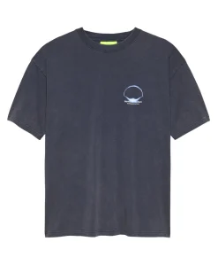 Heren T-shirt blauw
