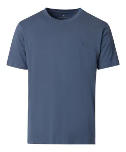 Heren T-shirt blauw