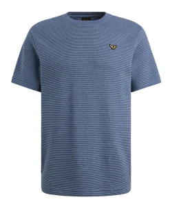 Heren T-shirt blauw