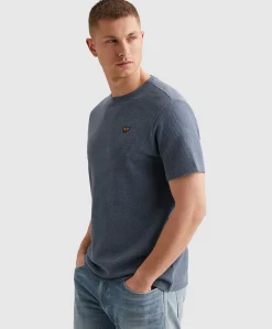 Heren T-shirt blauw