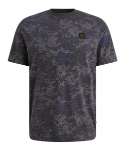 Heren T-shirt blauw