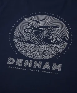 Heren T-shirt blauw