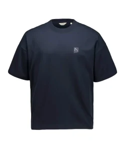 Heren T-shirt blauw