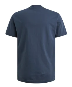 Heren T-shirt blauw