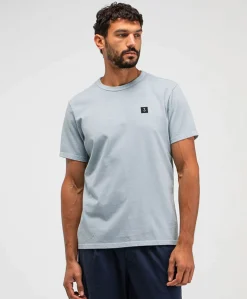 Heren T-shirt blauw