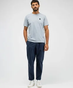 Heren T-shirt blauw