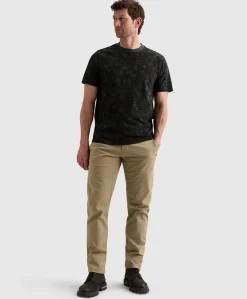 Heren T-shirt blauw