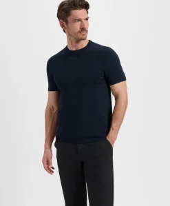 Heren T-shirt blauw