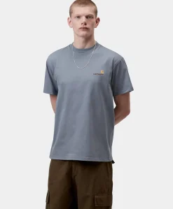 Heren T-shirt blauw