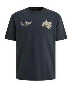 Heren T-shirt blauw