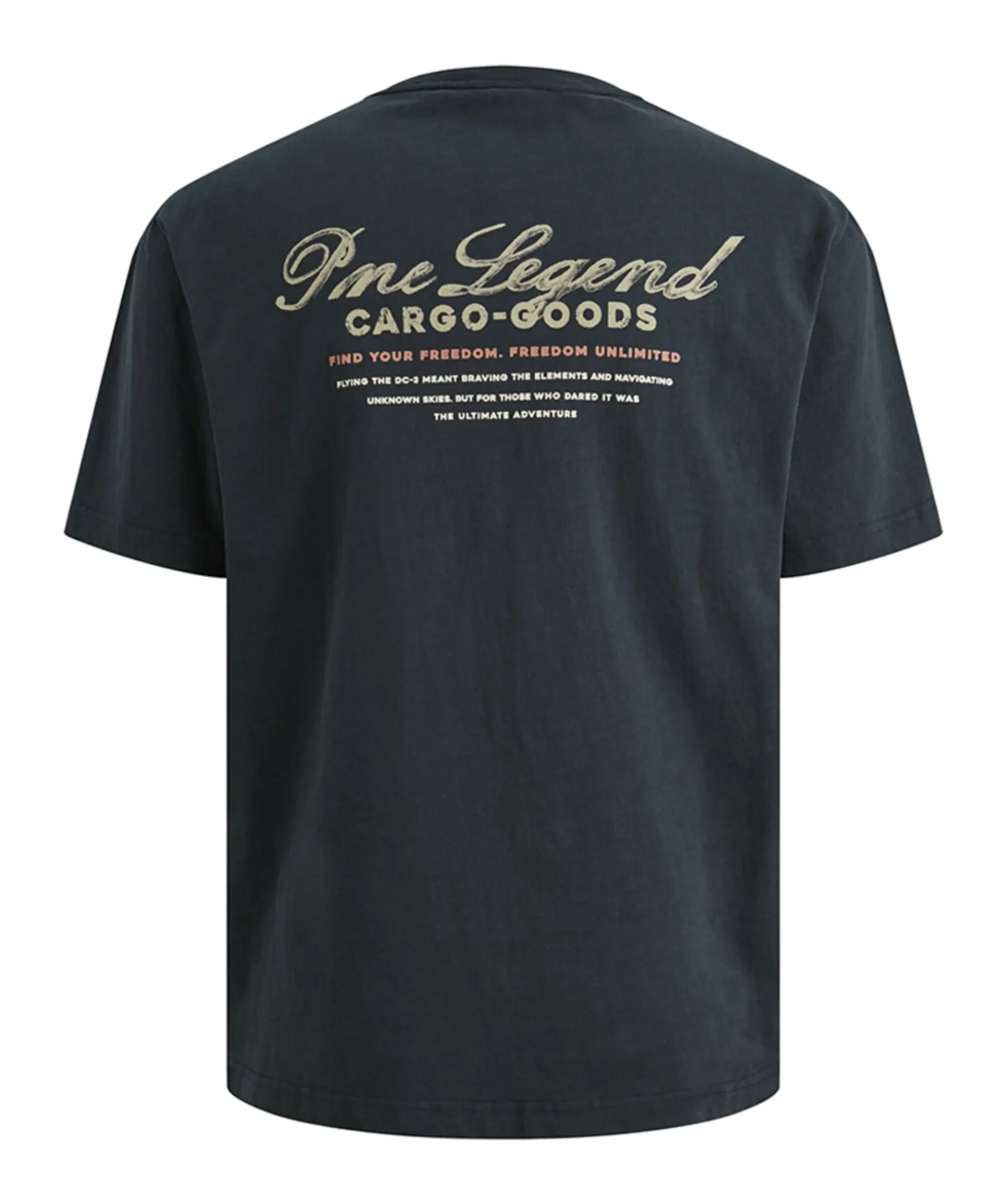 Heren T-shirt blauw