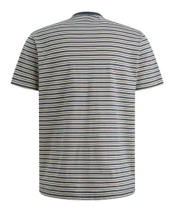 Heren T-shirt blauw