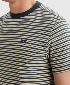 Heren T-shirt blauw