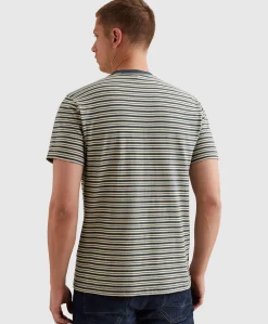 Heren T-shirt blauw