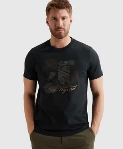 Heren T-shirt blauw