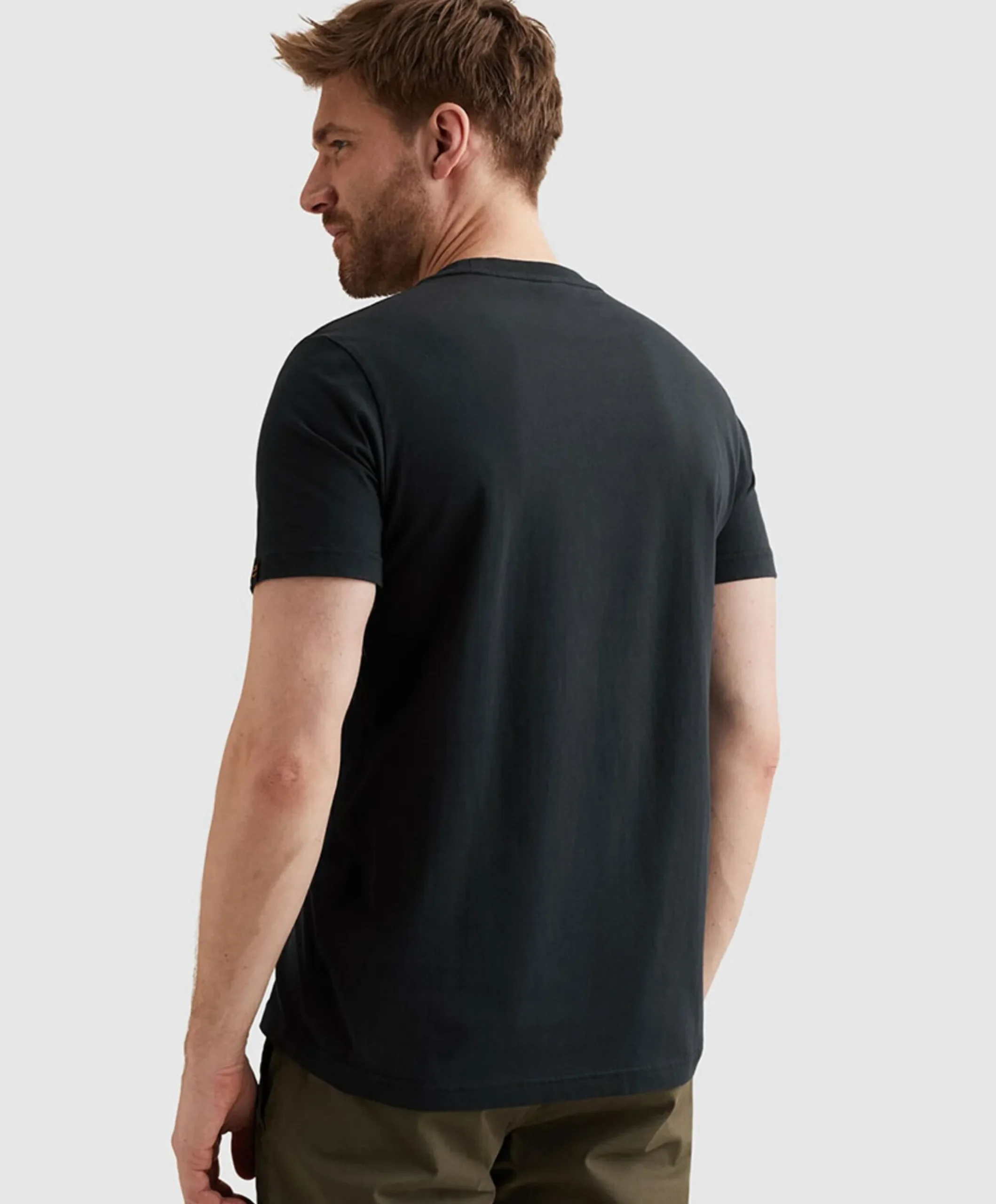 Heren T-shirt blauw