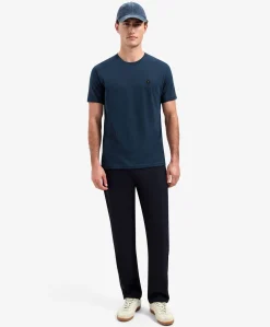 Heren T-shirt blauw