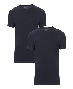 Heren T-shirt blauw