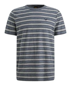 Heren T-shirt blauw