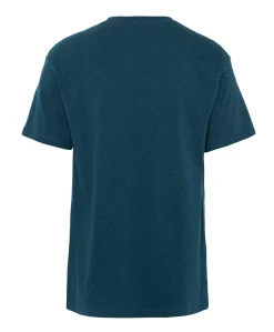 Heren T-shirt blauw